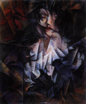 Roberto Marcello Baldessari, Ritratto di donna, 1916 ca.