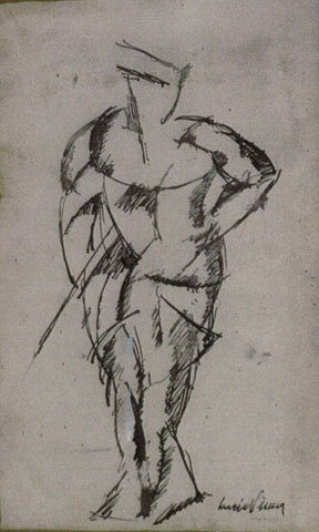 Lucio Venna, Figura futurista, 1919