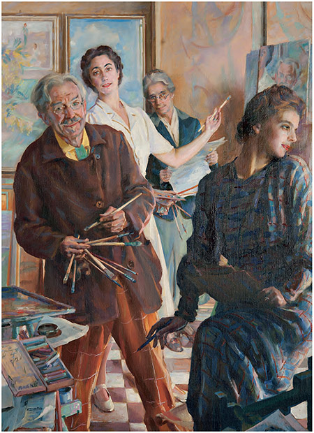 La famiglia del pittore