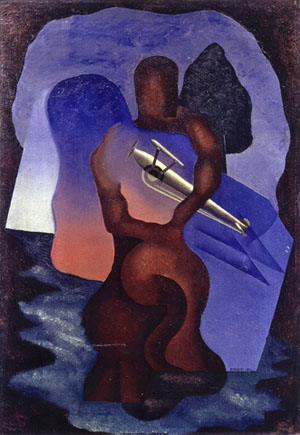 Pippo Oriani, Pittura simultanea, 1930