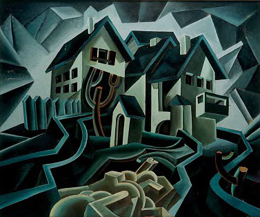 PAESAGGIO ALPESTRE CRISTALLIZZATO (LUNARE)
